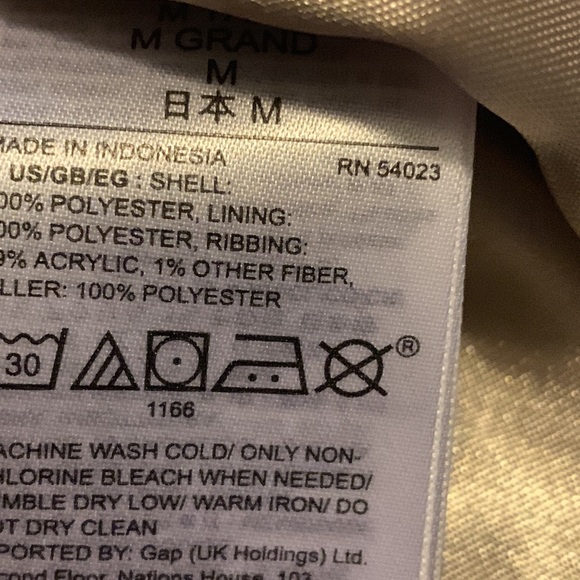 Gap bomber jacket black size 11 beautiful fit - Picture 5 of 5